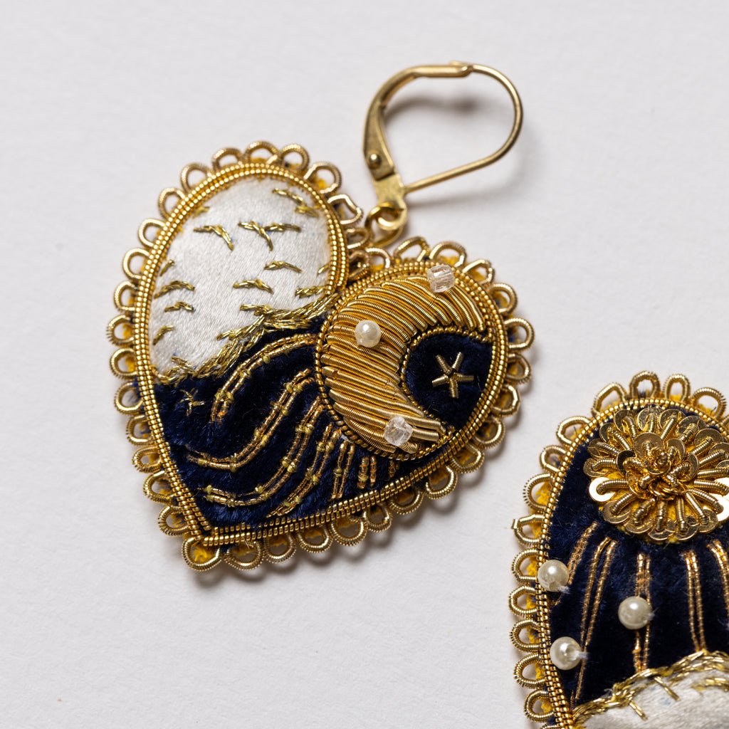 The Astrologer's Heart Earrings (14746784661882)