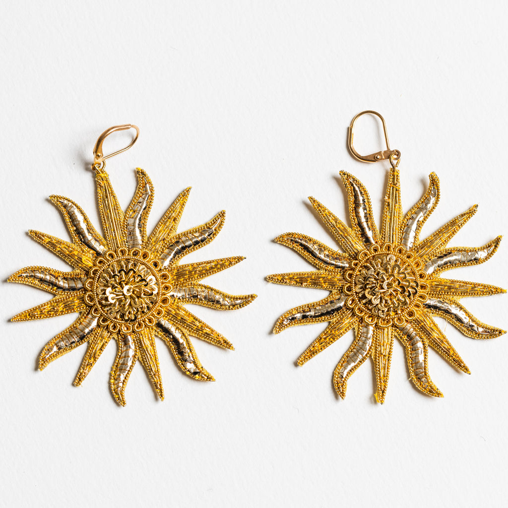 The Blazing Sun Earrings (14629469323642)