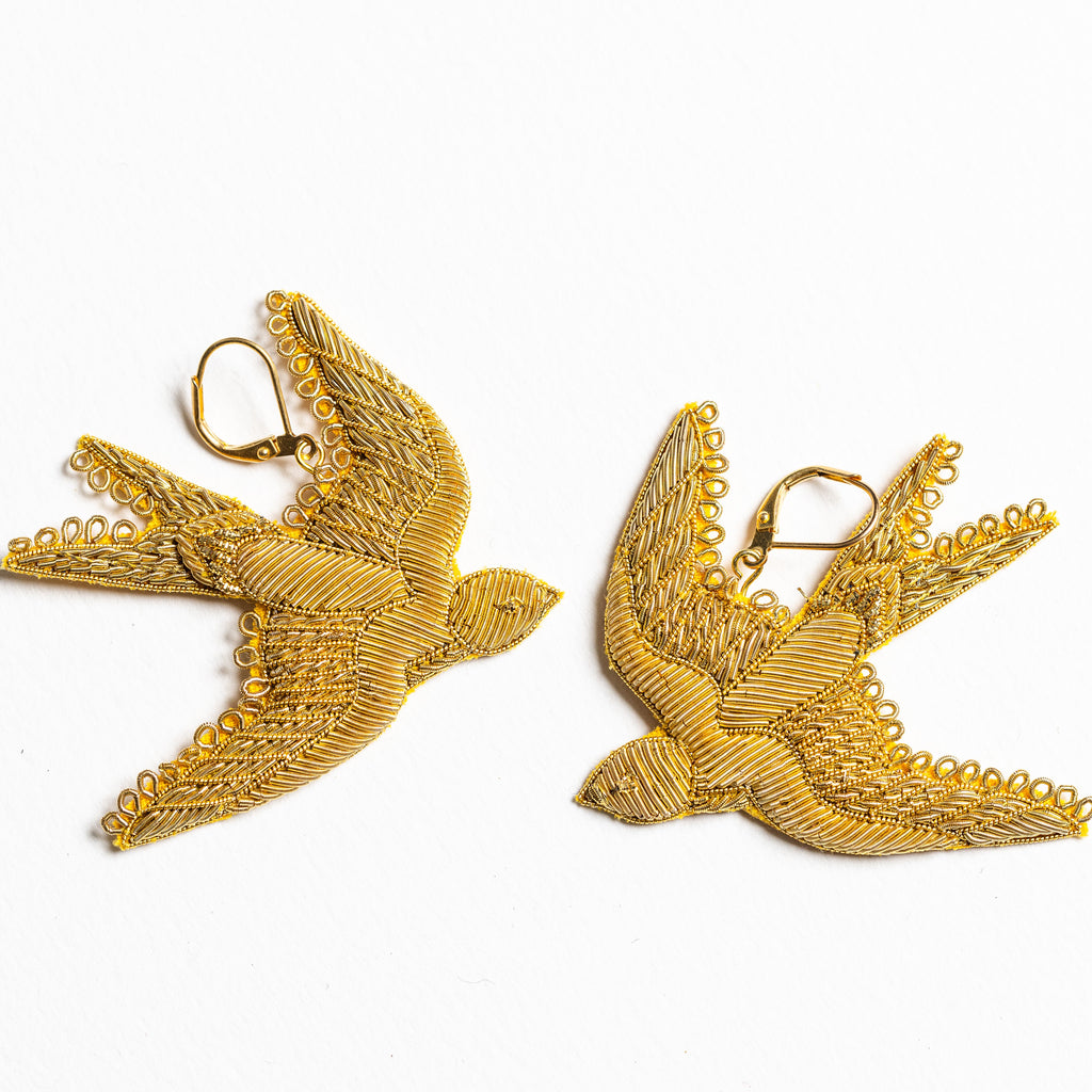 The Swallow Earrings (14629482561914)