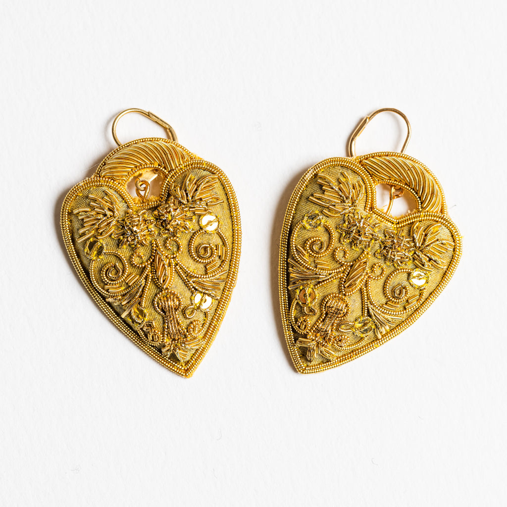 The Padlock Earrings (14629478826362)