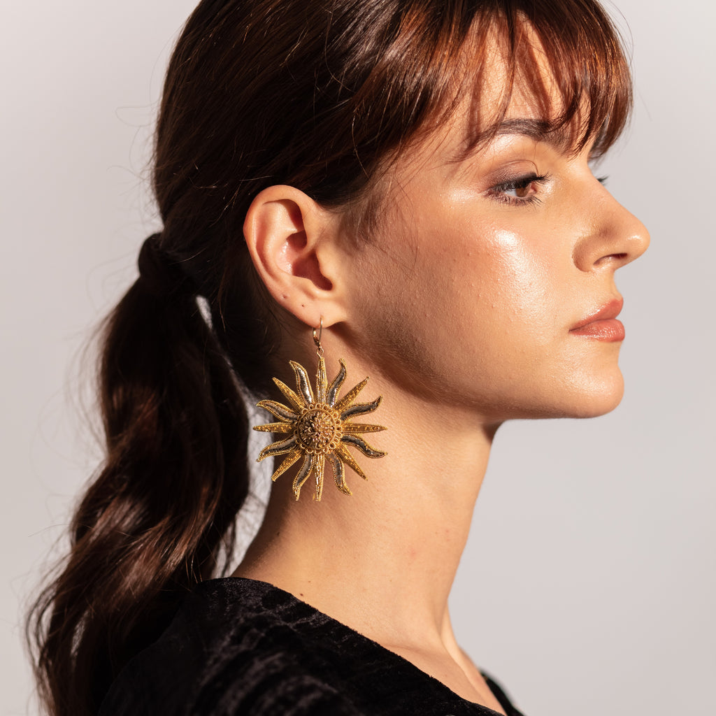 The Blazing Sun Earrings (14629469323642)