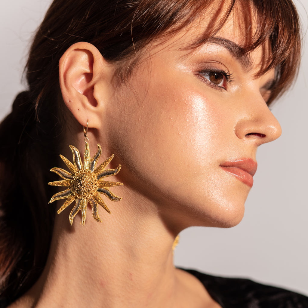 The Blazing Sun Earrings (14629469323642)