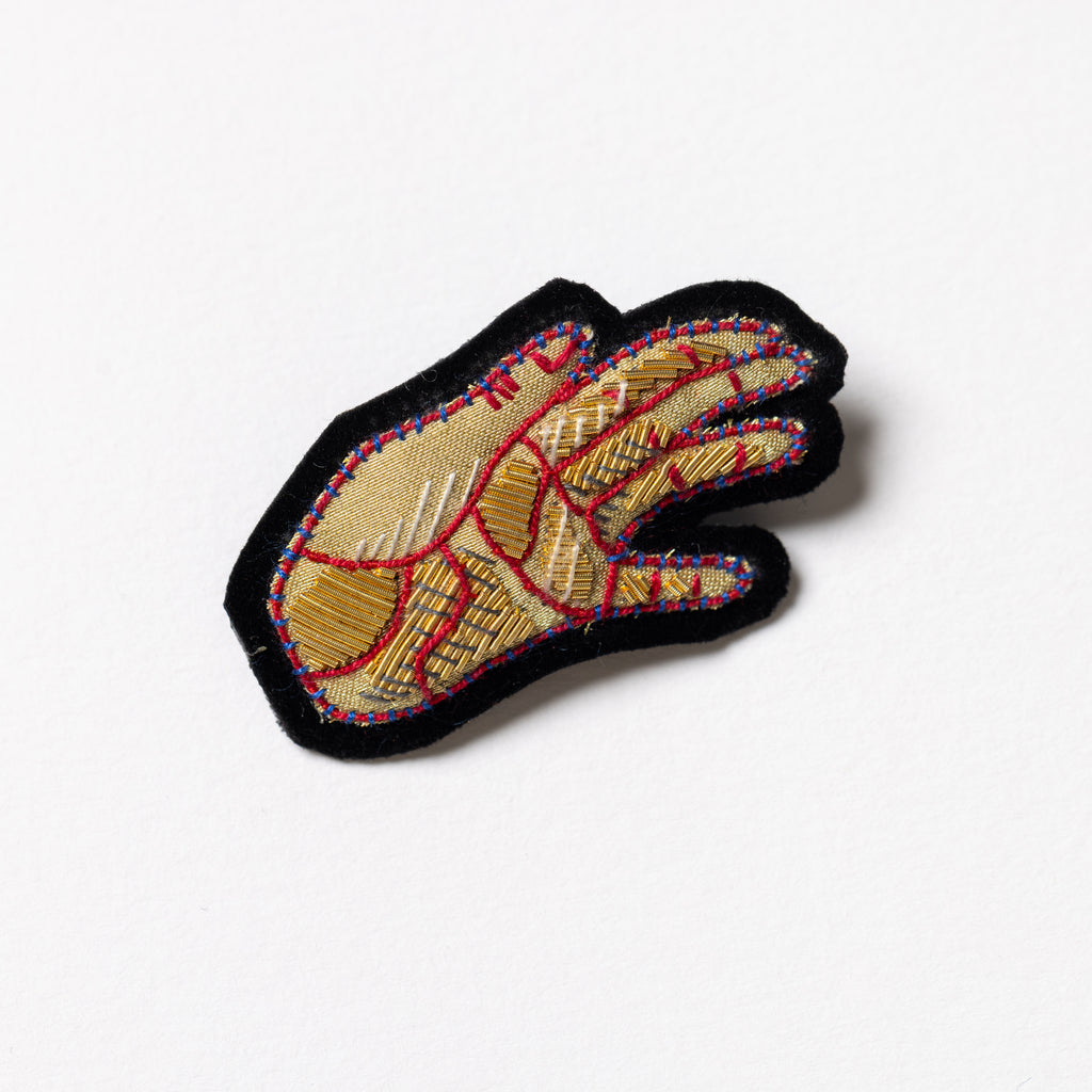 Hand Palm Brooch (14698525229434)