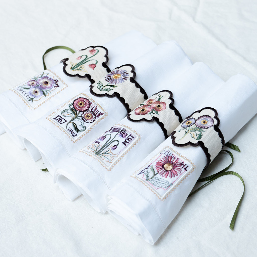 The Floral Dispatch Napkin Set (8540553707779)