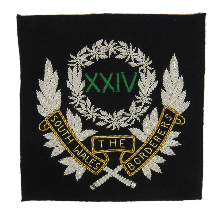 SOUTH WALES BORDERERS BLAZER BADGE (4334348206152)